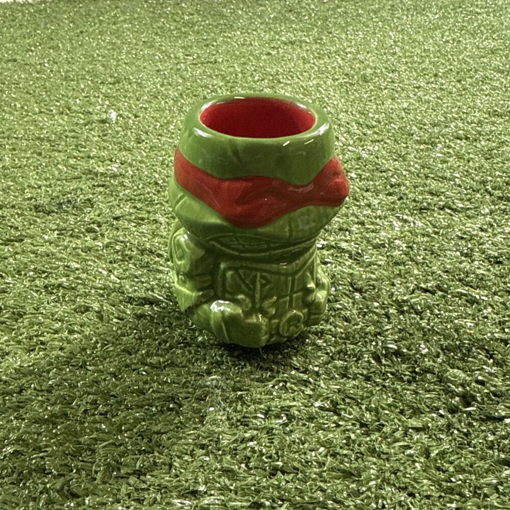 Ninja Turtles Geeki Tiki Mug Raphael TMNT Nickelodeon Loot Crate Exclusive 2017